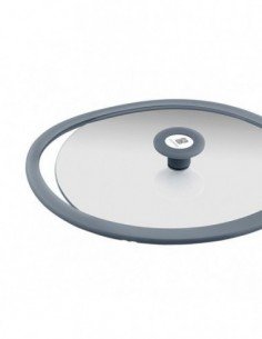 TAPA BRA SILICONA GRIS 22cm