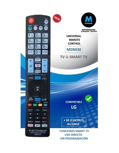 MANDO A DISTANCIA TV LG