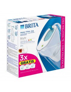 JARRA BRITA BLANCA + 3 FILTROS