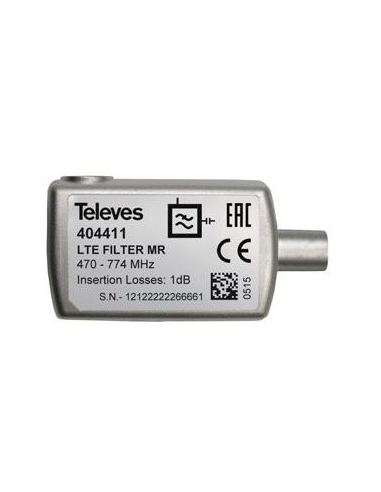 FILTRO TELEVES LTE/AG-C58 (Mod. 404411)