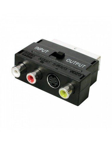 ADAPTADOR ENTRADA EURO 3 HEMBRAS RCA