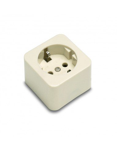 BASE DE 1 TOMA (PORCELANA)