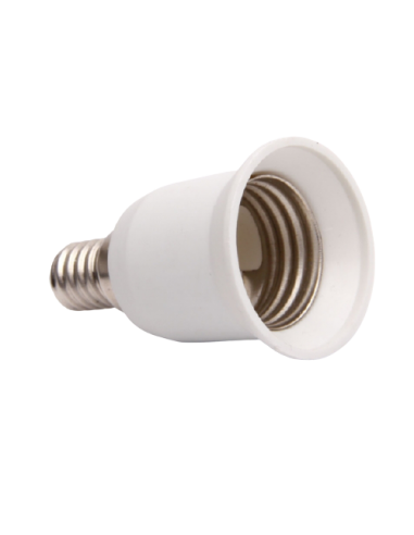 ADAPTADOR PORTALAMPARAS DE E14 A E27