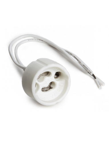 PORTALAMPARAS DE CERAMICA CON CABLE