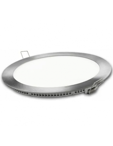 FOCO LED CIRCULAR PLATA (12W)