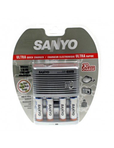 CARGADOR ULTRARAPIDO SANYO (2300mAh)
