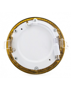 FOCO LED CIRCULAR DORADO (6W) 2