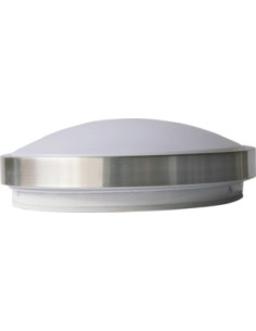 FOCO LED CIRCULAR PLATA (24W) 2