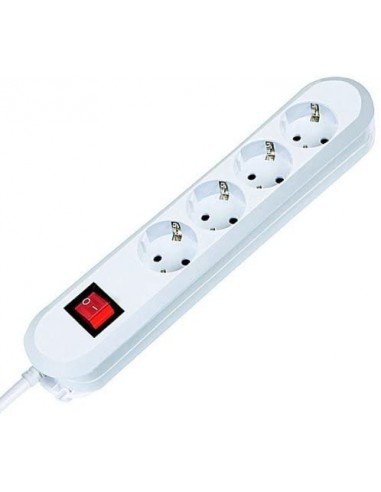 REGLETA ALARGADOR DE 4 TOMAS CON...